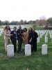 West Ford Descendants Visiting Cemetery